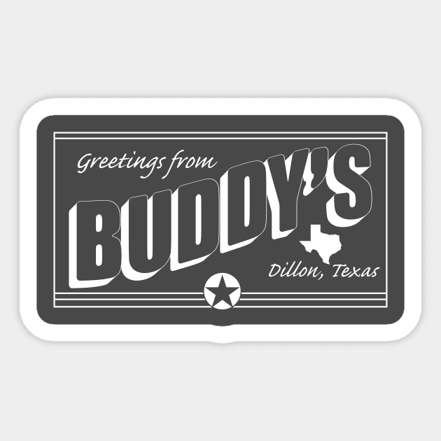 Buddy's Bar - Friday Night Lights Sticker by jared_clark